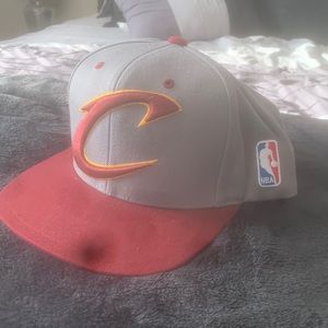 Gray Cleveland cavaliers SnapBack